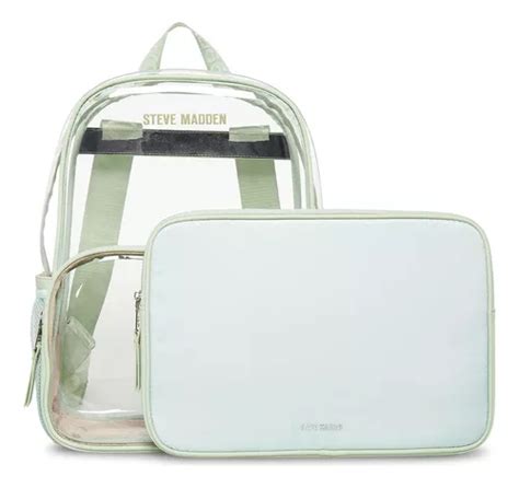 steve madden mochila transparente